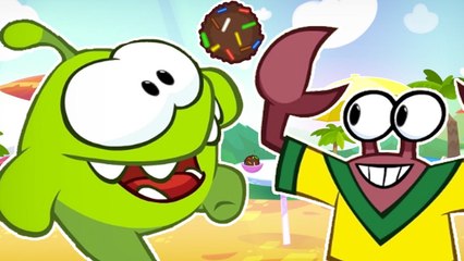 Om Nom Stories: Around the World - Football - Funny cartoons for kids