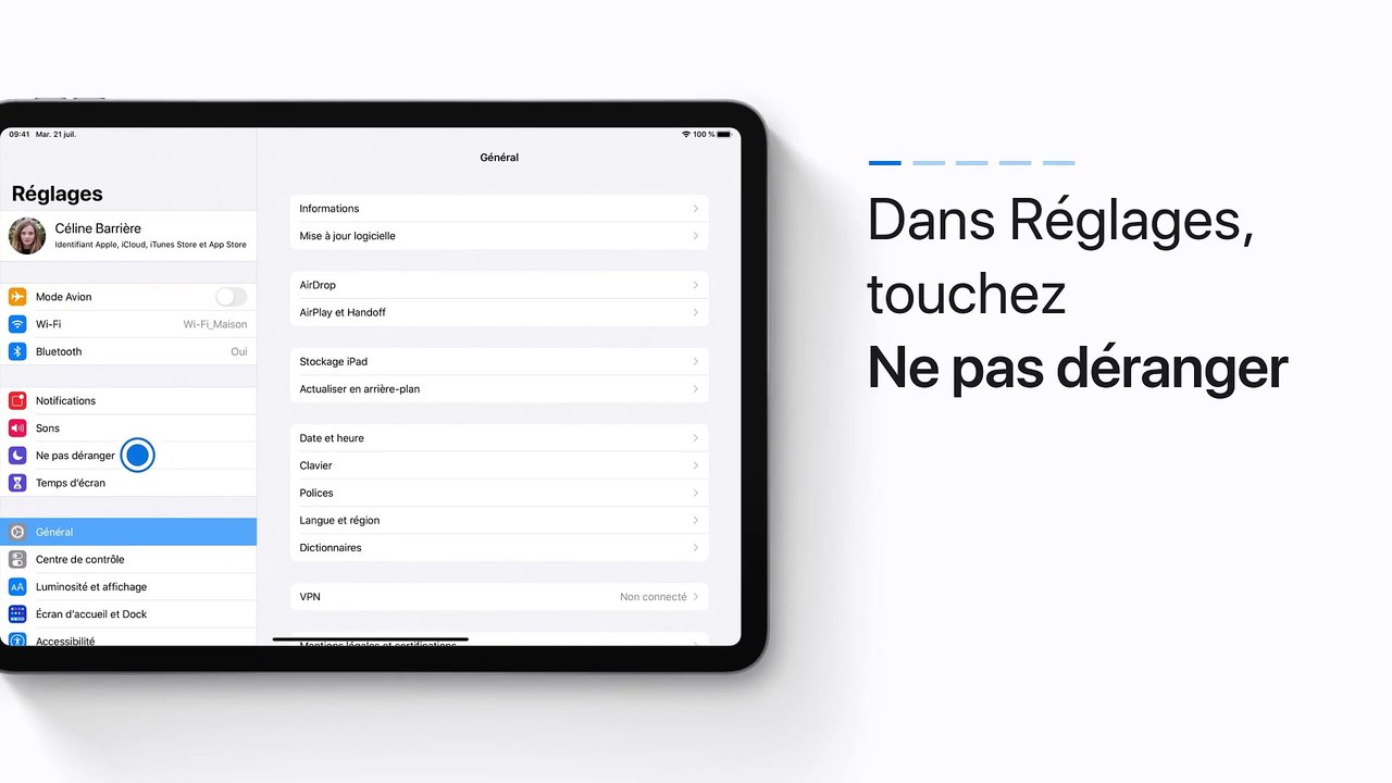 Programmer le mode Ne pas déranger sur votre i...