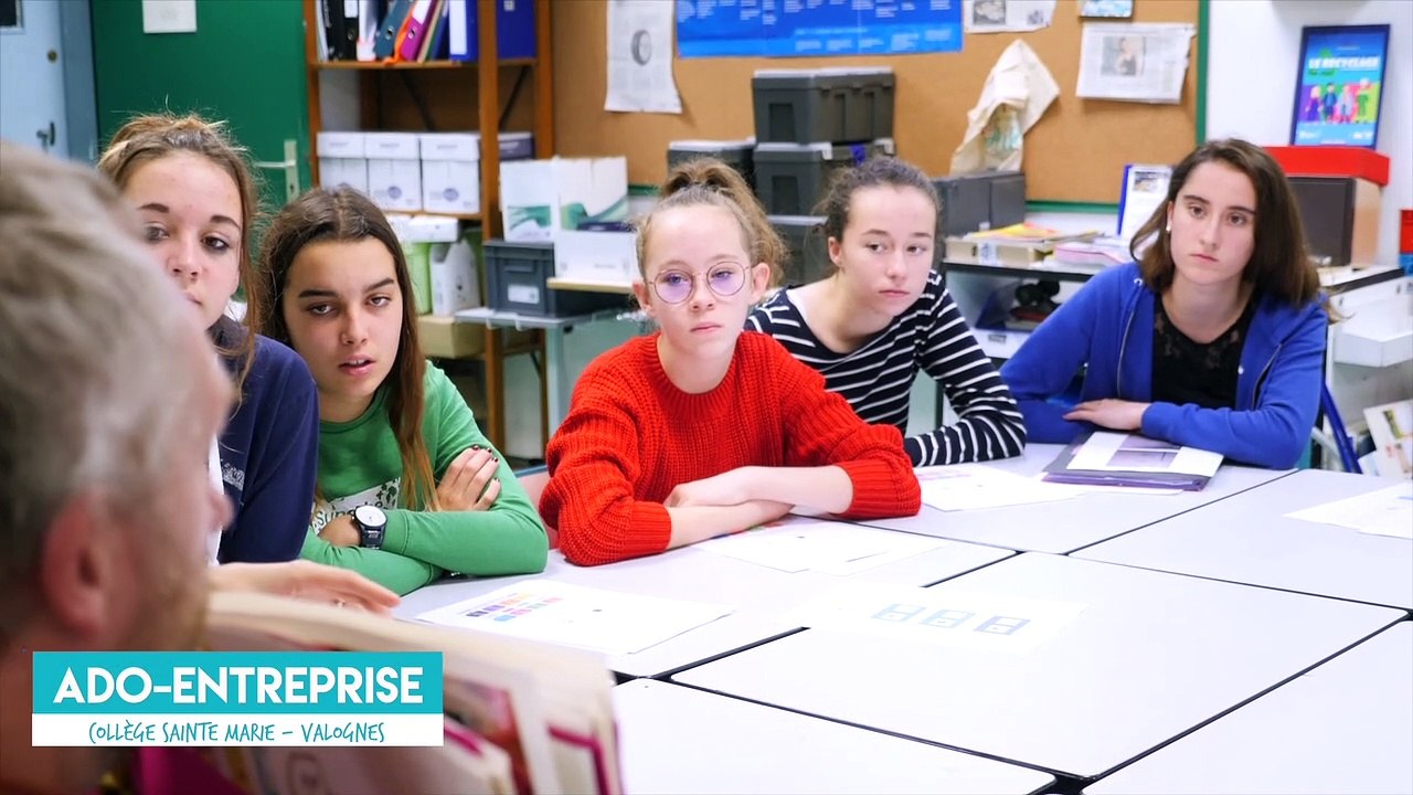 Coussin rêveur "Mon ESS à l'Ecole" au collège Sainte Marie à Valognes