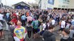 Leeds United Fans Celebrate at Elland Road