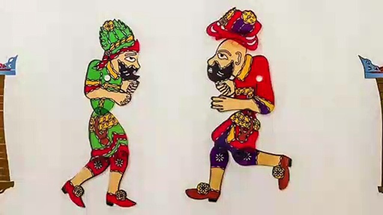 Hacivat ve Karagoz Oyunu - Ramazan Davulu Bahsisi - Komik Fkralar