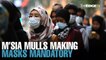 NEWS: Govt mulls making face masks mandatory
