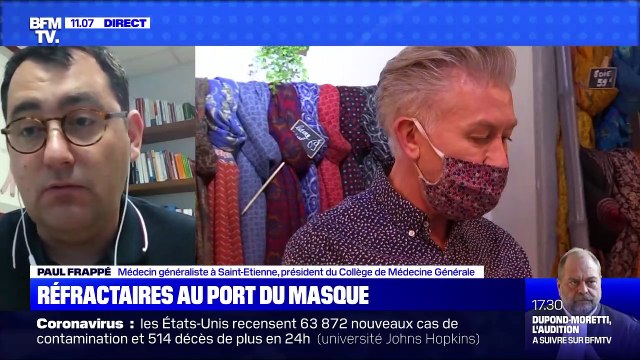 Réfractaires au port du masque - 20/07