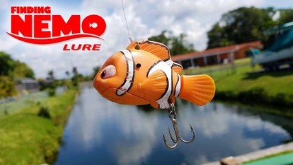 Finding NEMO Lure!!! This DIY Fishing Lure Does it AGAIN!!!!