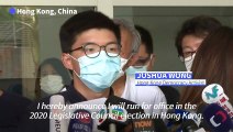 Joshua Wong to run in Hong Kong election