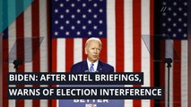 Biden: After intel briefings, warns of election interference, and other top stories from July 20, 2020.