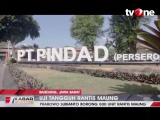 Uji Tangguh Maung, Mobil Perang Buatan Pindad