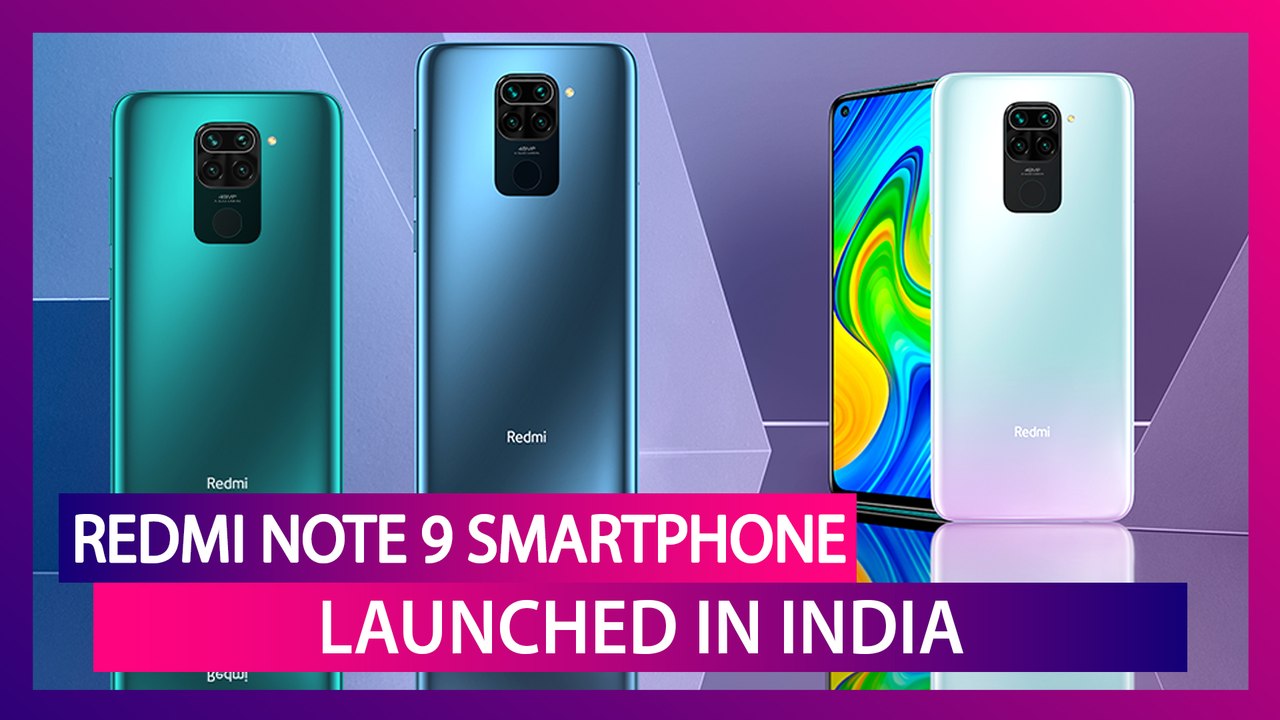 Redmi Note 9 With A 5,020mAh Battery Launched In India; Check Prices, Features, Variants & Specs