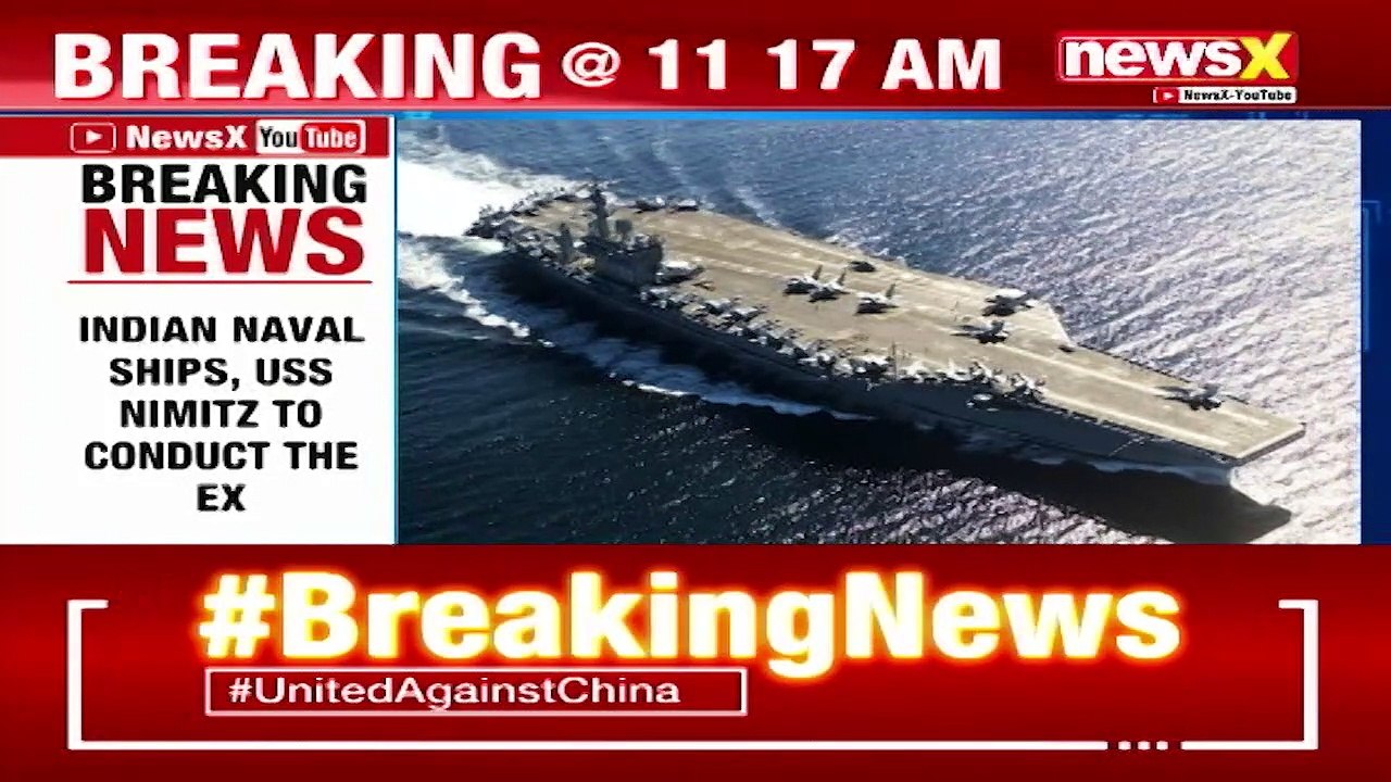 Indian Navy & USS Nimitz Joint Drill Set | Naval Front Against China
