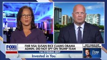 Whitaker rips Susan Rice- Obama admin did nothing to counter Russia interference