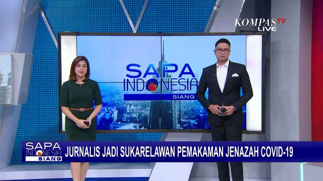 Inspiratif! Seorang Jurnalis Jadi Relawan Pemakaman Jenazah Covid-19