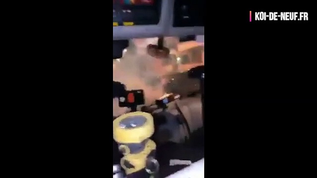 Des pompiers se font callaisser (choc)