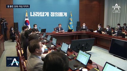 갈팡질팡 부동산 정책에…30대 文 지지율 14.4%p 급락