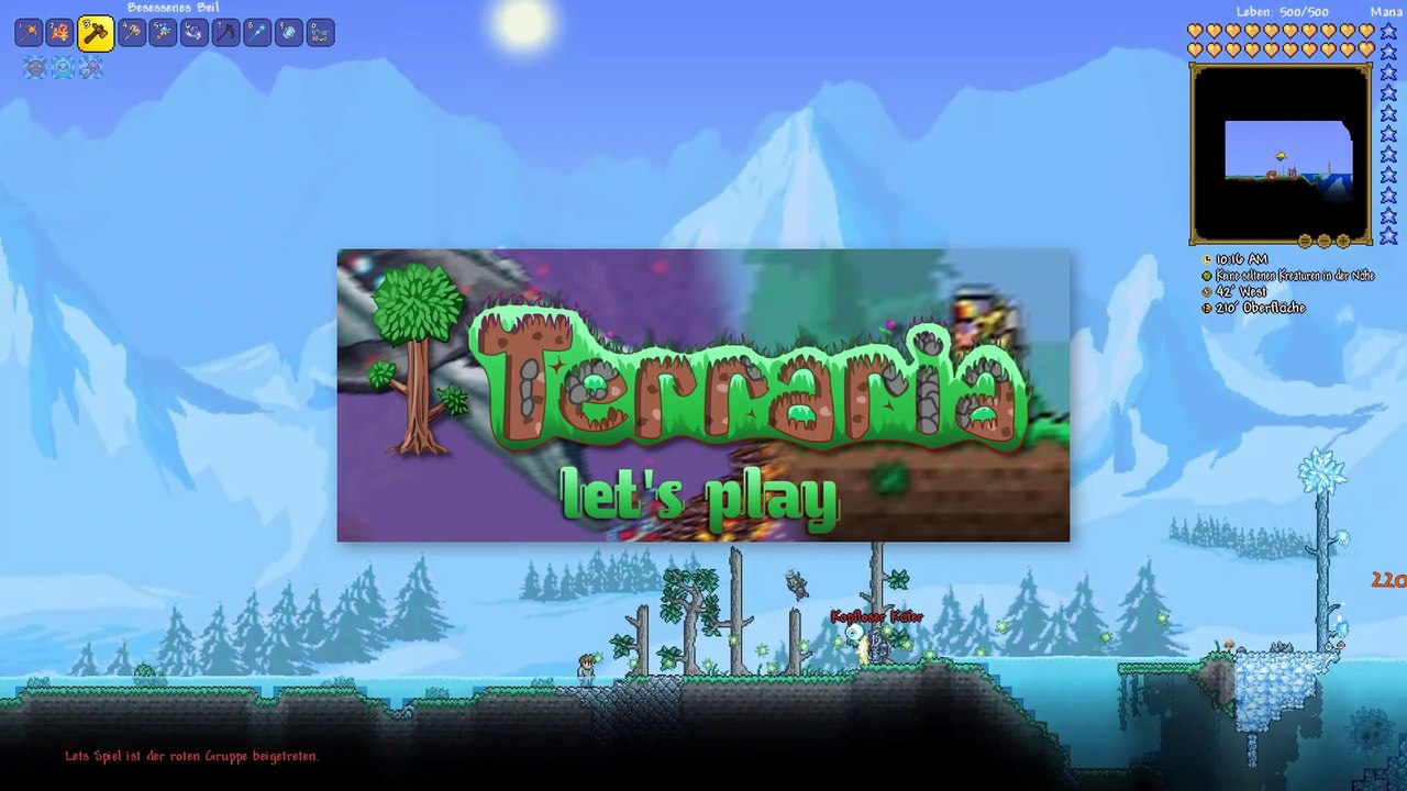 Terraria let's play 189: das gehirn von cthulu