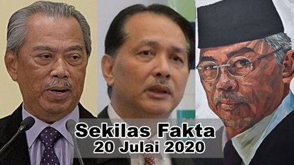 SEKILAS FAKTA: PM bimbang kluster baru, Kes baru tertinggi bulan ini, Mural pemimpin dirosakkan