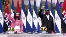 Ortega celebra 41 años de la revolución sandinista en Nicaragua