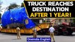 Space and time: Giant truck takes 1 year to reach its destination | Oneindia News