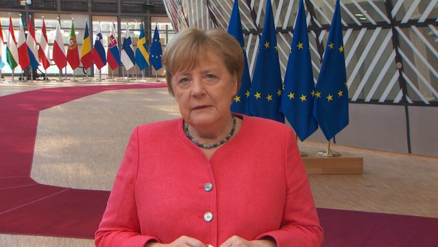 Merkel afirma que hay esperanzas de acuerdo
