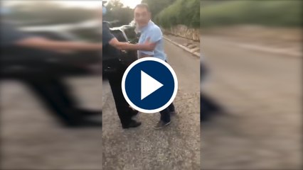 "¡Comunista!, ¡Macarra!": Decenas de personas despellejan a Enrique Santiago, líder del PCE, al salir del chalet de Iglesias