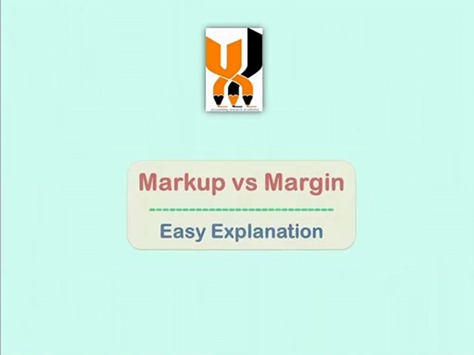 What is markup and what is margin 2020