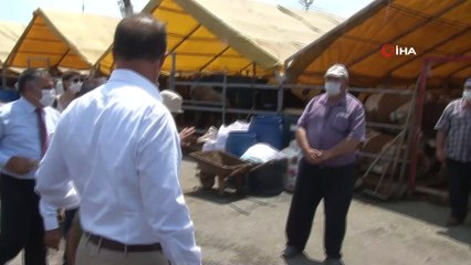 Beylikdüzü'nde kurban pazarına maskesiz girmek yasak