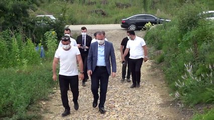 Arazi yolları temizleniyor