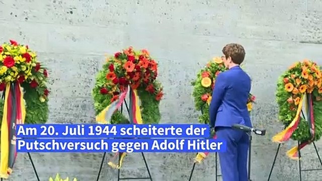 Politik und Bundeswehr gedenken des Widerstands gegen das NS-Regime