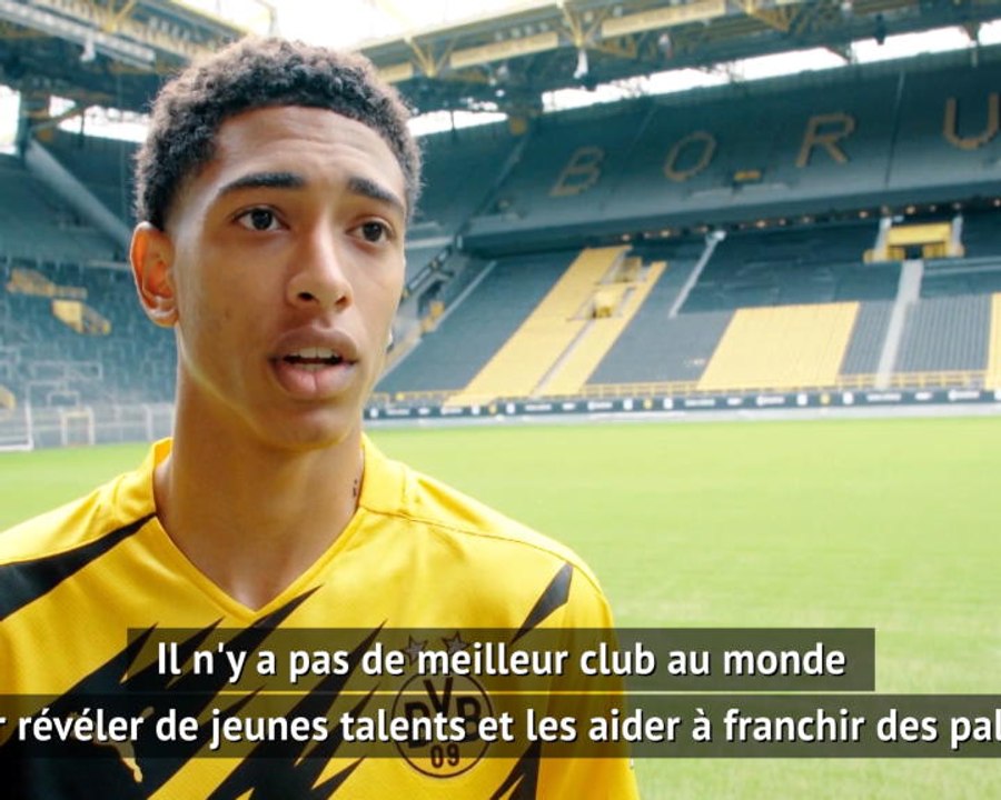 Dortmund - Les premiers mots de Bellingham, le jeune prodige anglais du Borussia