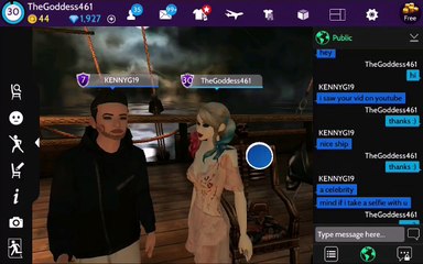 I bought a Ghost Ship & met a handsome fan XD - Avakin Life _ TheGoddess461 (1)