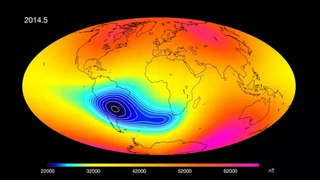 Anomaly In Earth's Magnetic Field Appears To Be Splitting In Two