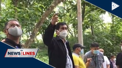 Cimatu orders to cut less trees for new burial site in Cebu City