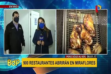 Download Video: Miraflores: así comienza desde hoy la atención a comensales en restaurantes