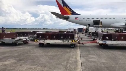 Dumating na sa Pilipinas ang 88 Pinoy abroad na pumanaw sa Saudi Arabia.