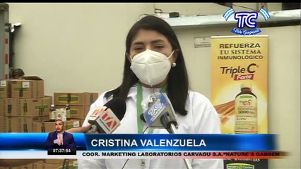 La empresa Nature's Garden realizó una donación a hospital en Quito para la lucha contra el covid-19