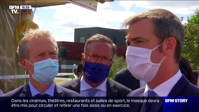 Olivier Véran sur le coronavirus en Mayenne: On est en train de casser la courbe