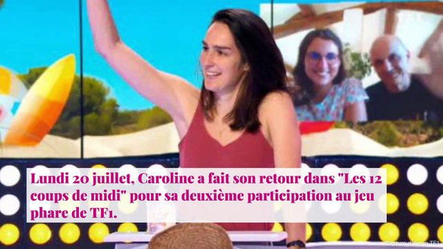 Les 12 coups de midi : Caroline sait déjà ce qu'elle veut faire de ses gains