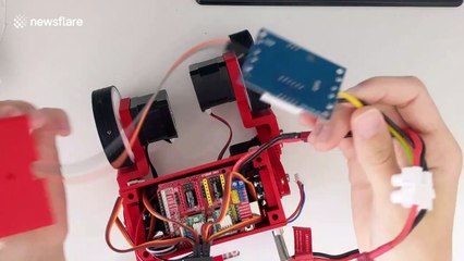 UK teen bored in lockdown designs and builds robot inspired by Boston Dynamics to attack