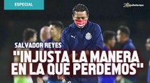 Chava Reyes Jr. se va molesto por injusta derrota ante Cruz Azul en la Copa GNP