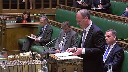 Raab: The UK is suspending extradition treaty with Hong Kong