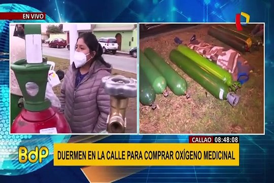 Callao: se enteran que su familiar murió mientras hacían cola por oxígeno