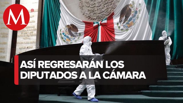 Activan protocolo sanitario en Cámara de Diputados para periodo extraordinario