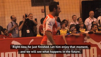 Cazorla coaching at Arsenal? Arteta says ‘we will see’