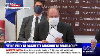 "On m'a fait un mauvais procès": Eric Dupond-Moretti se défend des accusations de sexisme à son encontre
