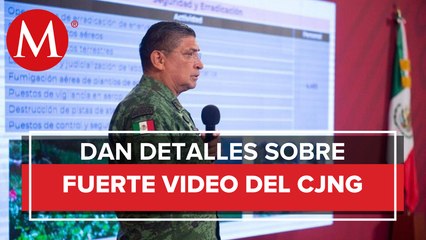 Video del CJNG, enfocado a una amenaza contra 'El Marro': Sedena