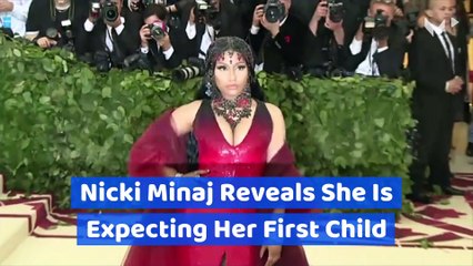 Nicki Minaj Reveals She Is Expecting Her First Child