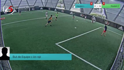 But de Equipe 1 (21-19)