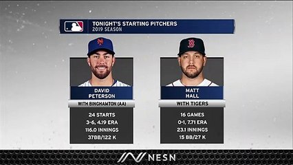 Gameday Live: Matt Hall Looks To Get Red Sox Back On Track Vs. Mets In First Career Start