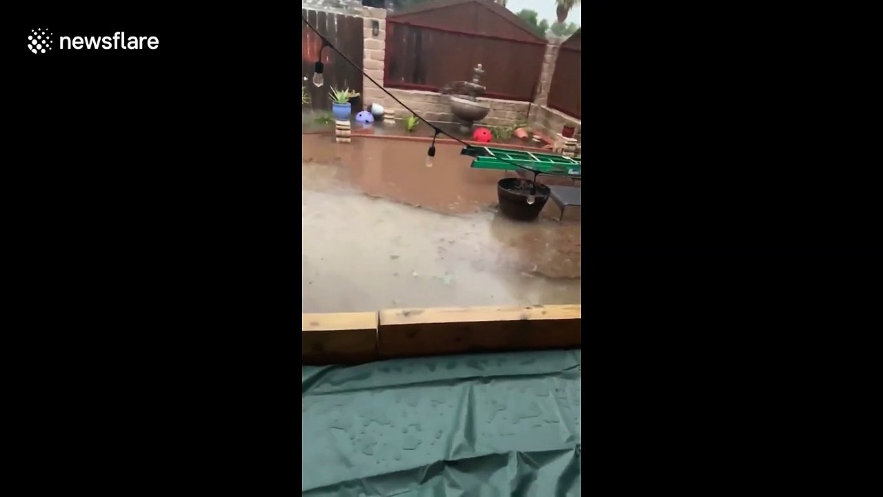 The effects of Hurricane Hanna in the homes of Texas residents