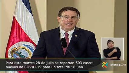 LIVE: Actualización sobre COVID-19 - Marte 28 Julio 2020