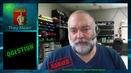 What? They Mean! -- What is a principal founder and why should we care?